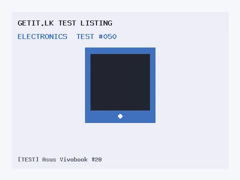 [TEST] Asus Vivobook #20