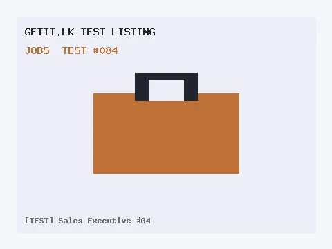 [TEST] Sales Executive #04